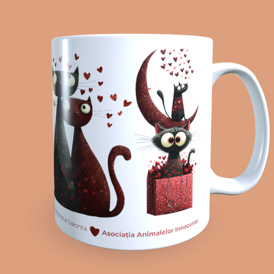 Cană caritabilă „Din inimă” – Blănoșii