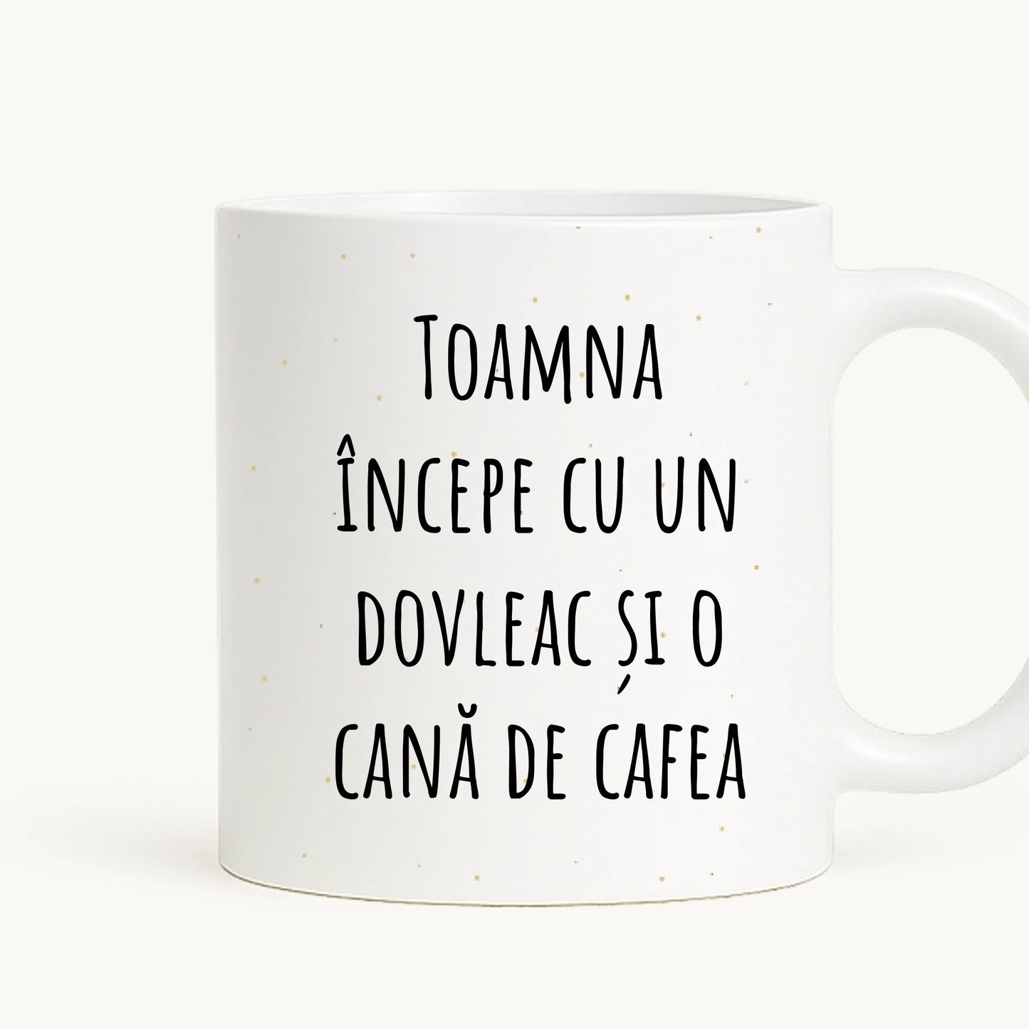 cana toarta dreapta - alb