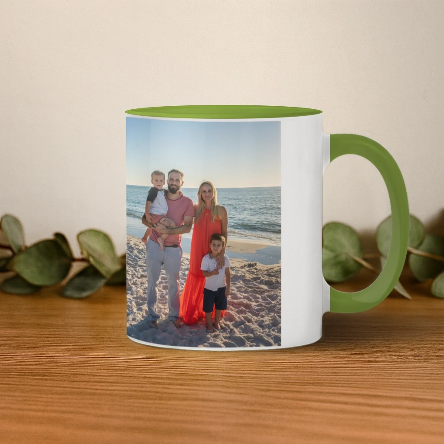 mockup dreapta verde