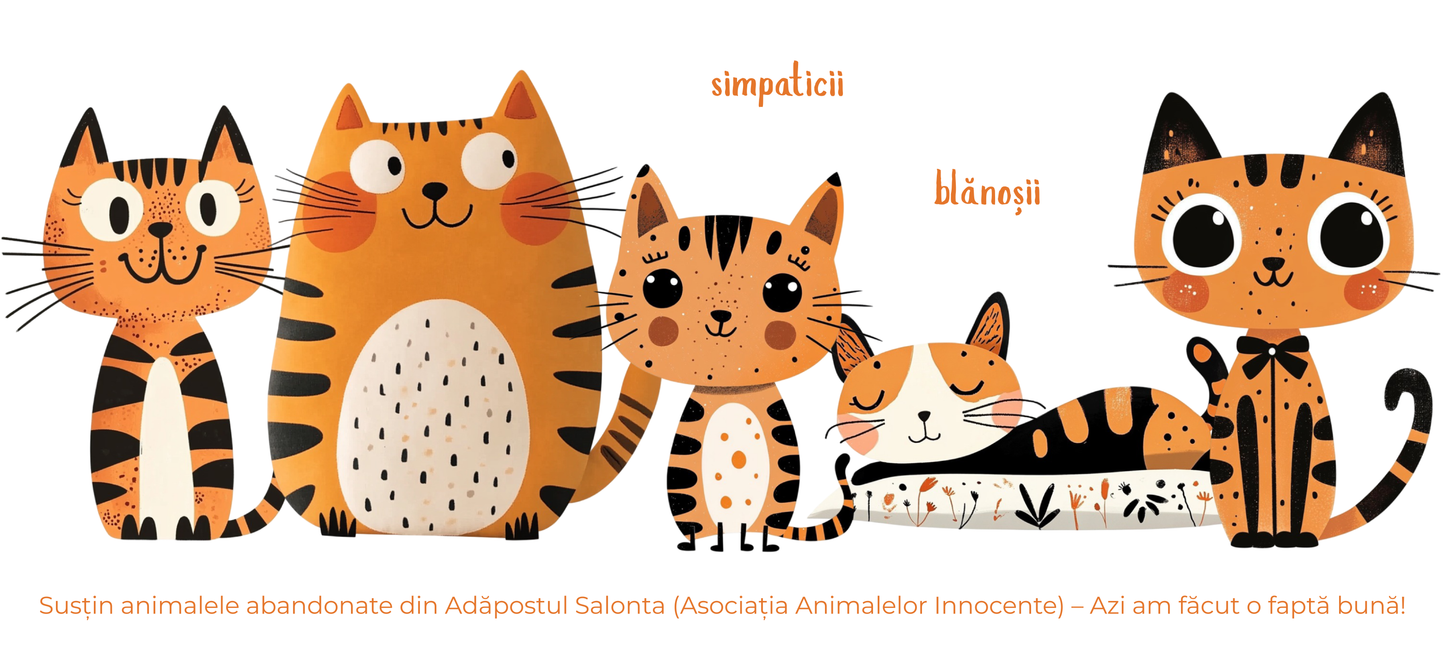 Cană caritabilă „Simpaticii” – Blănoșii veseli