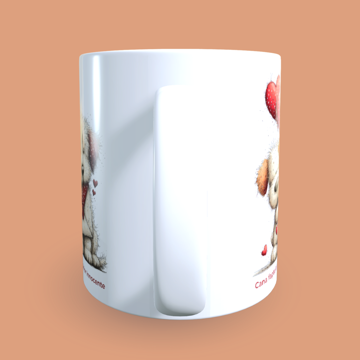 Cană caritabilă „Din inimă, demonstrat” – Blănoșii