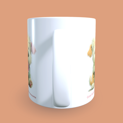 Cană caritabilă „Din inimă” – Blănoșii cu flori și inimioare