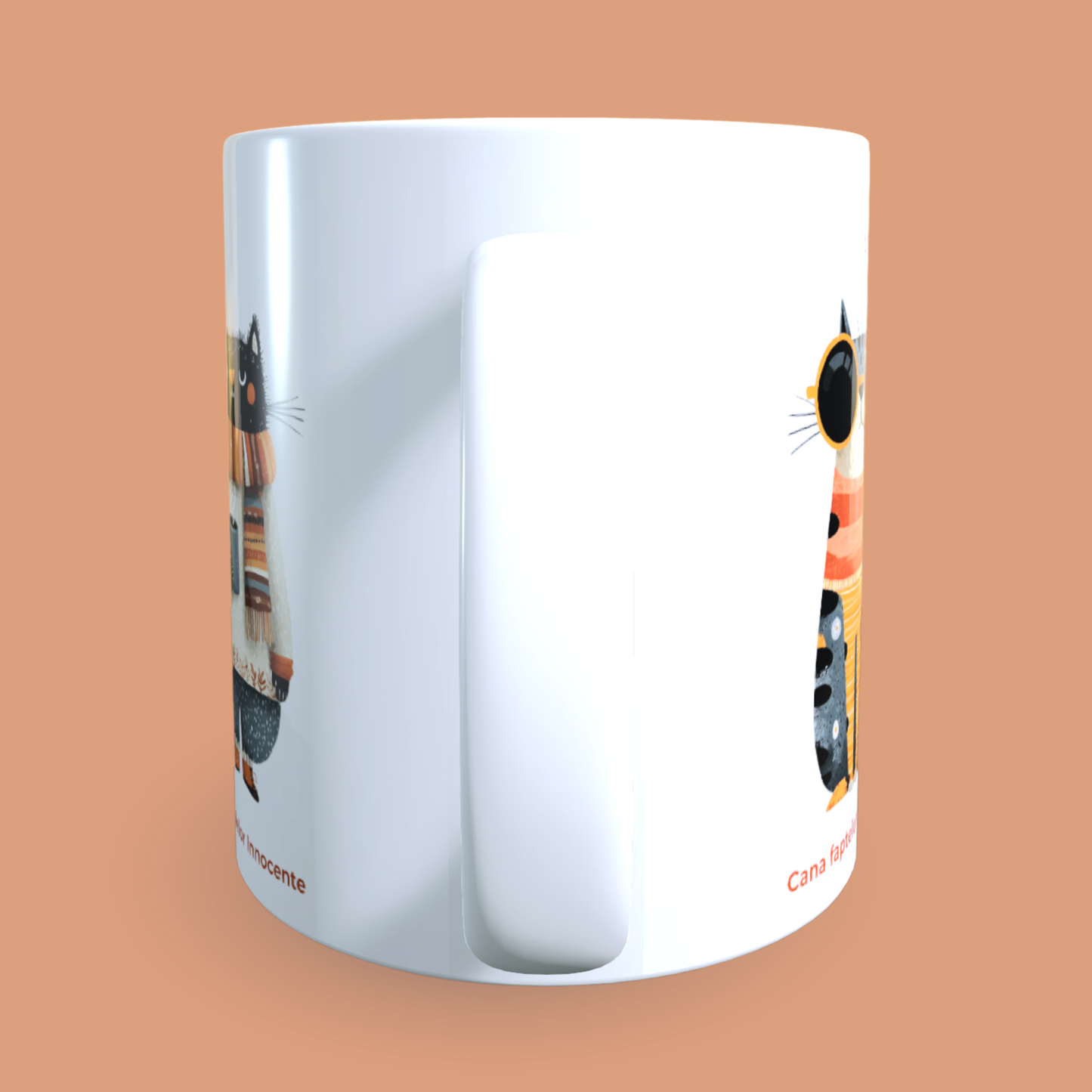 Cană caritabilă „Acasă începe cu noi” – Blănoșii cu povești