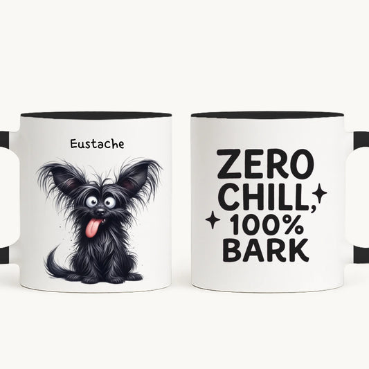 Crazy dog - cană personalizată