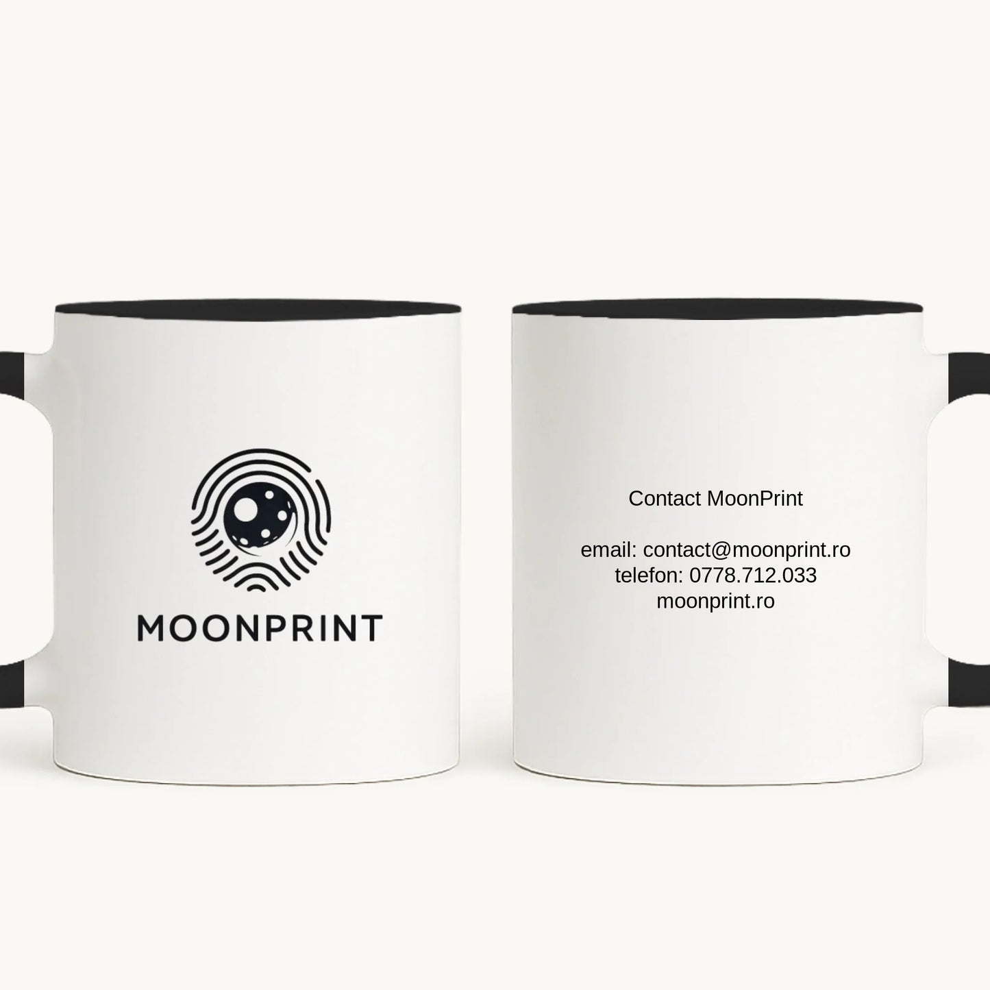 Cană business contact - personalizată