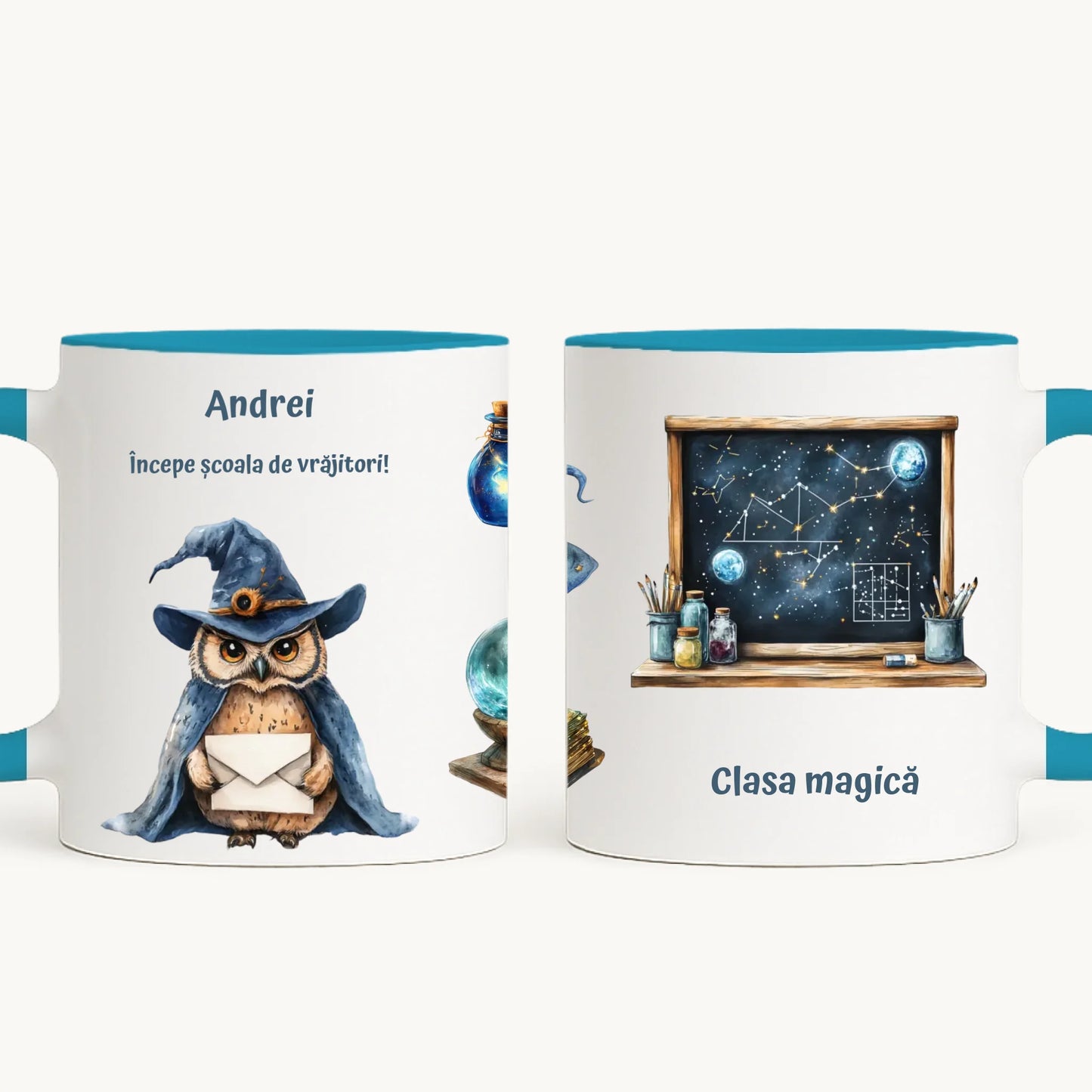 Școala de magie – cană personalizată