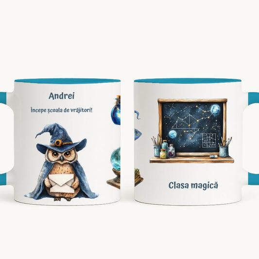 Școala de magie – cană personalizată