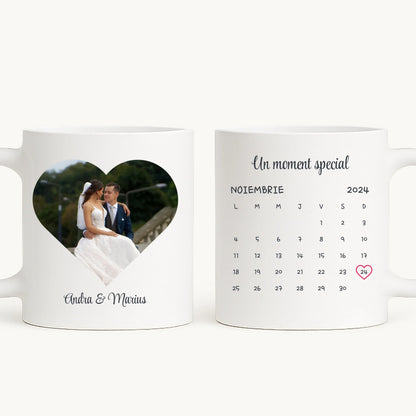 Un moment special – cană personalizată