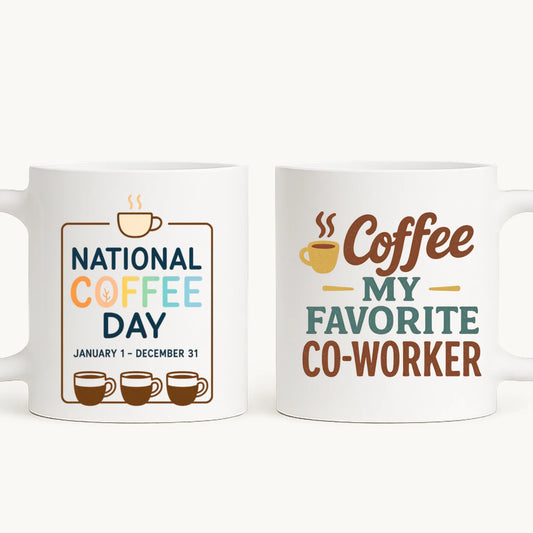 Ziua cafelei - cană personalizată