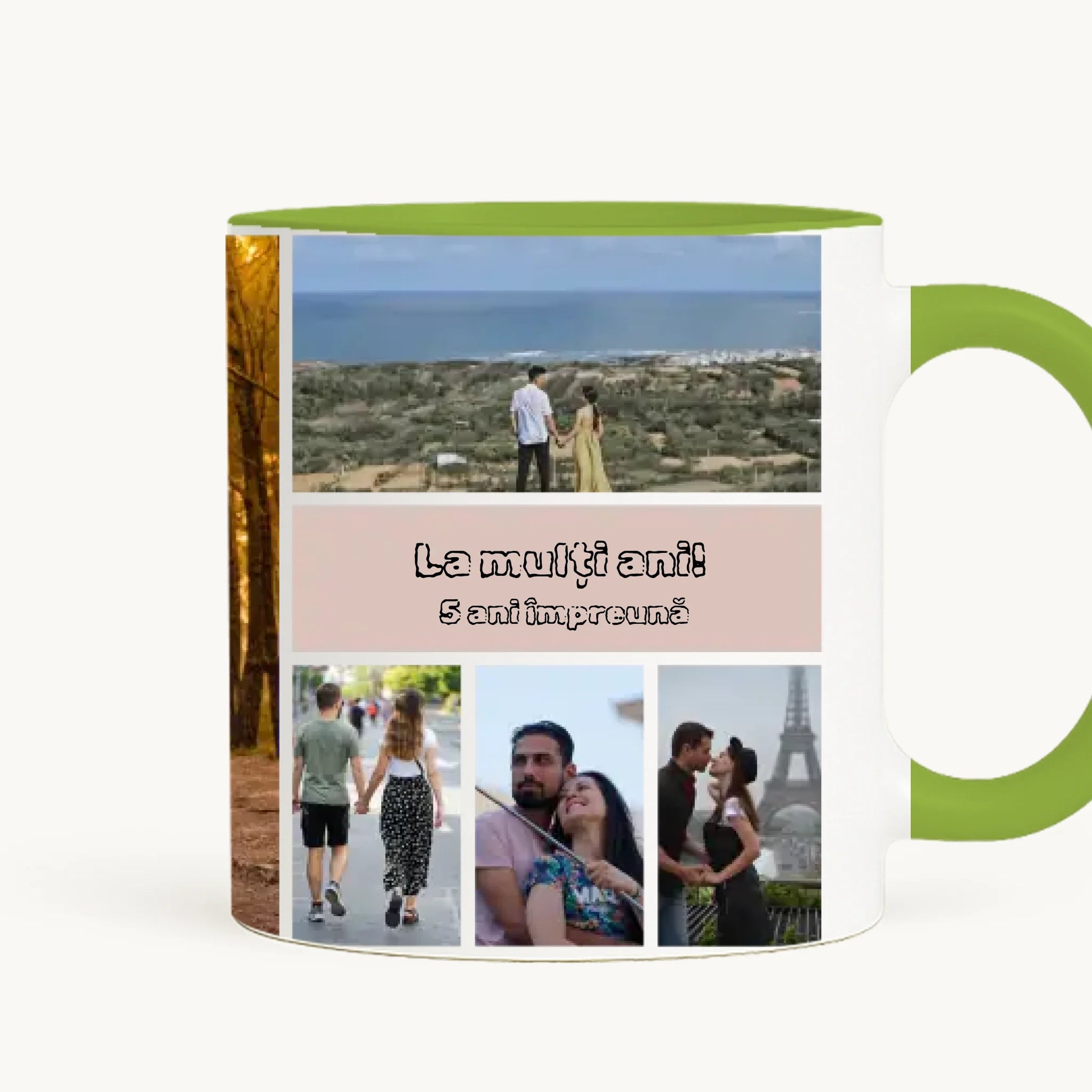 cana toarta dreapta - alb