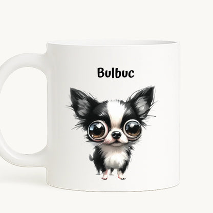 cana toarta stanga - alb