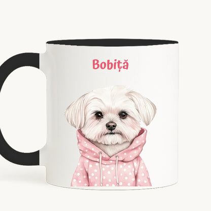 cana toarta stanga - alb