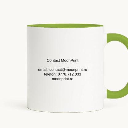 cana toarta dreapta - alb