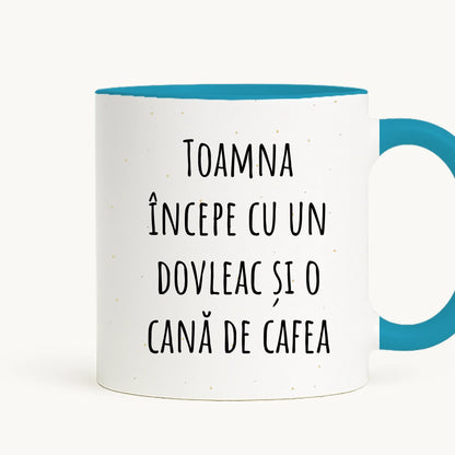 cana toarta dreapta - alb