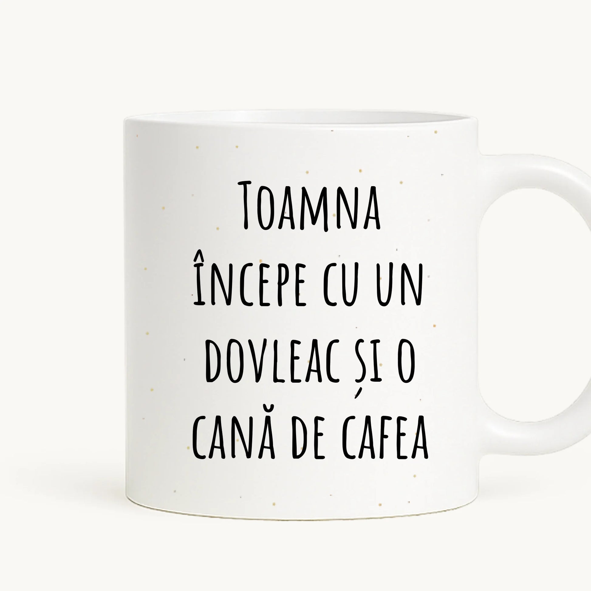 cana toarta dreapta - alb