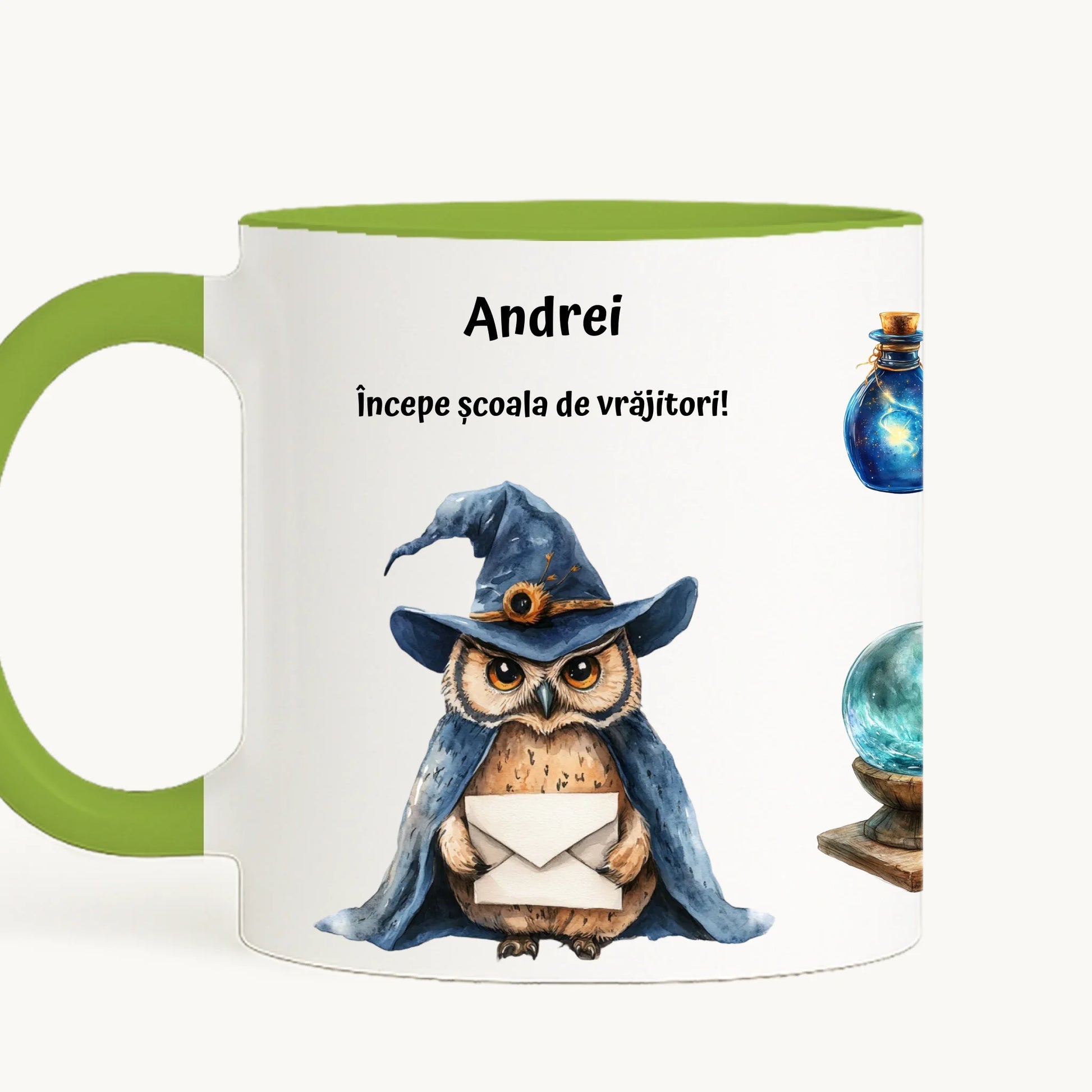 cana toarta stanga - alb