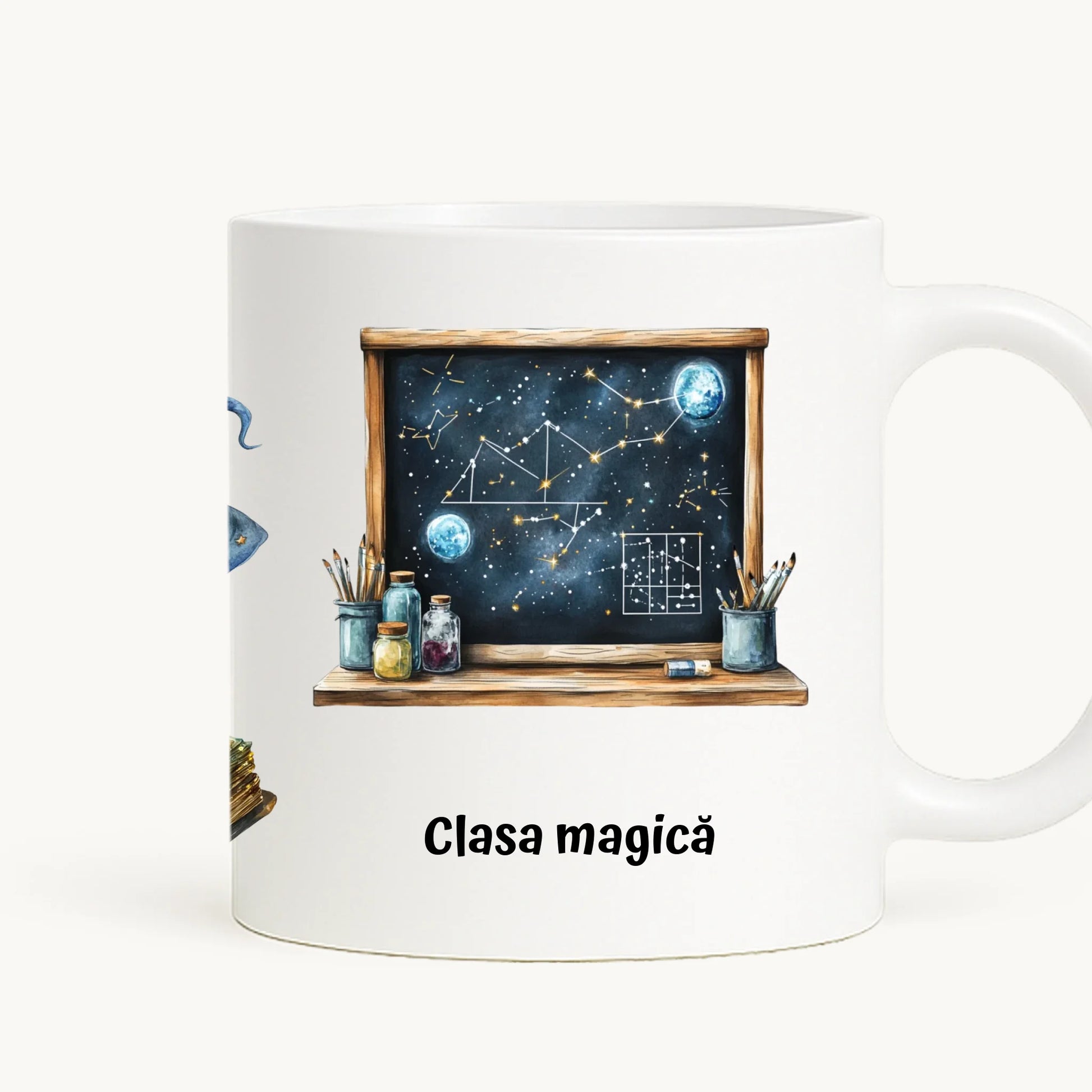 cana toarta dreapta - alb