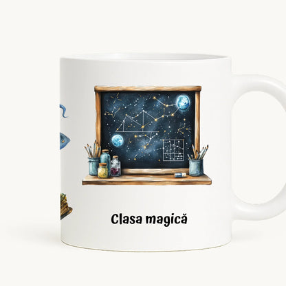 cana toarta dreapta - alb