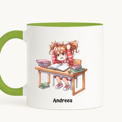 cana toarta stanga - alb