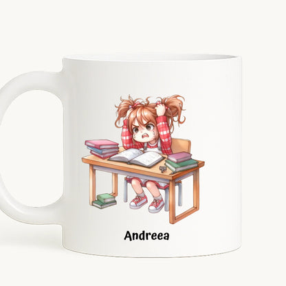 cana toarta stanga - alb