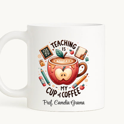 cana toarta stanga - alb