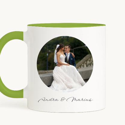 cana toarta stanga - alb