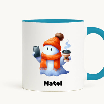 cana toarta dreapta - alb