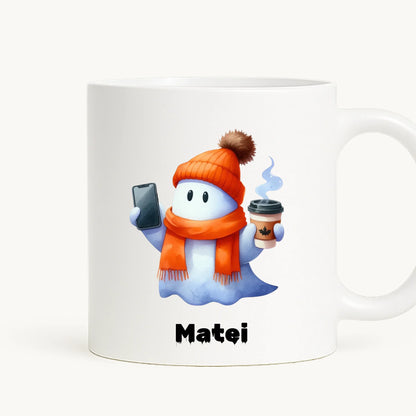 cana toarta dreapta - alb