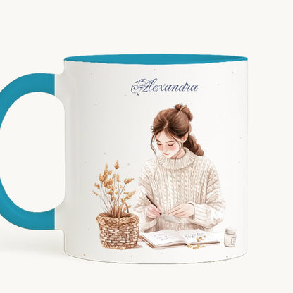 cana toarta stanga - alb