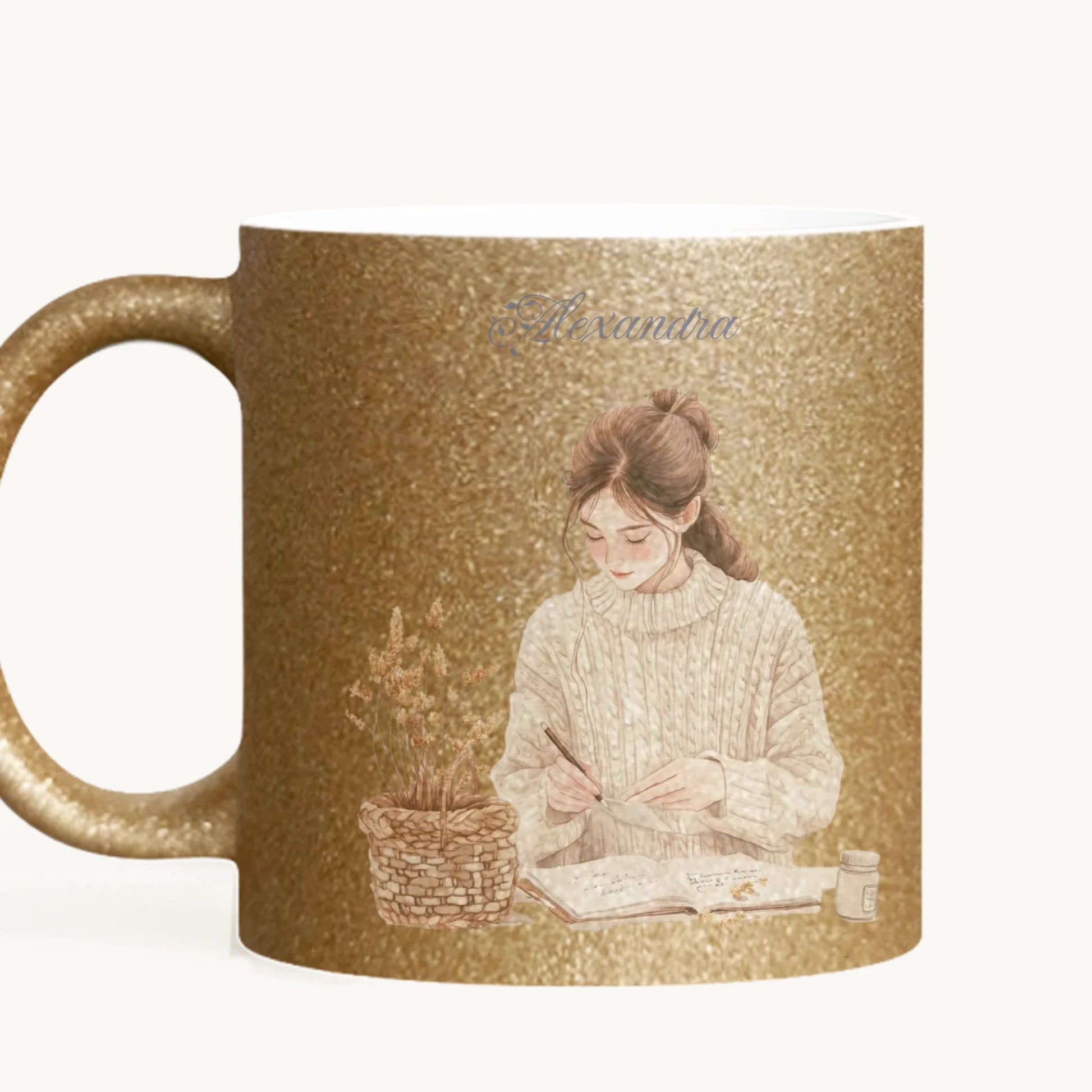 cana toarta stanga - alb