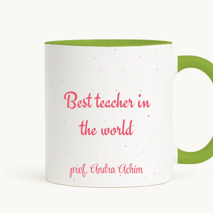 cana toarta dreapta - alb