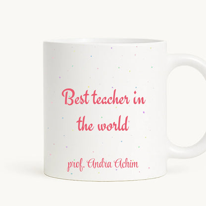 cana toarta dreapta - alb