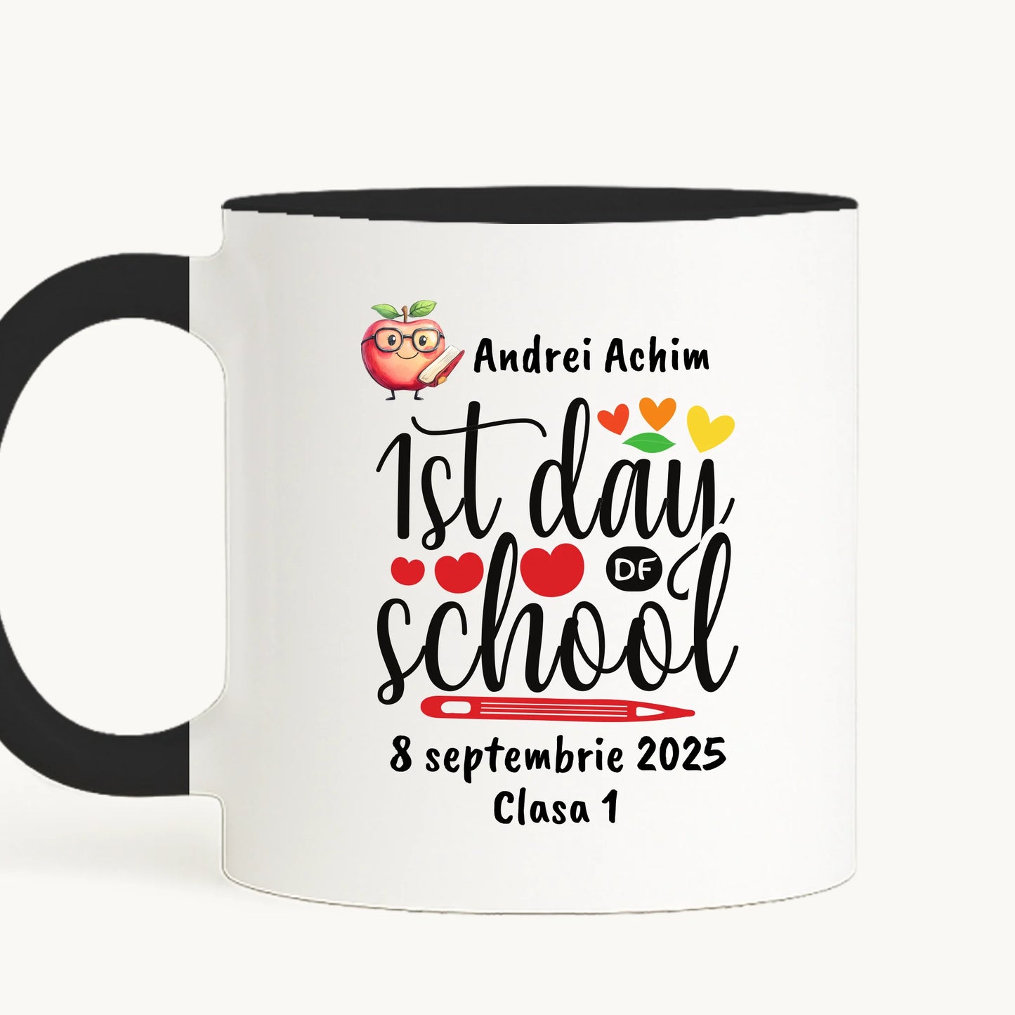 cana toarta stanga - alb