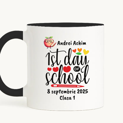 cana toarta stanga - alb