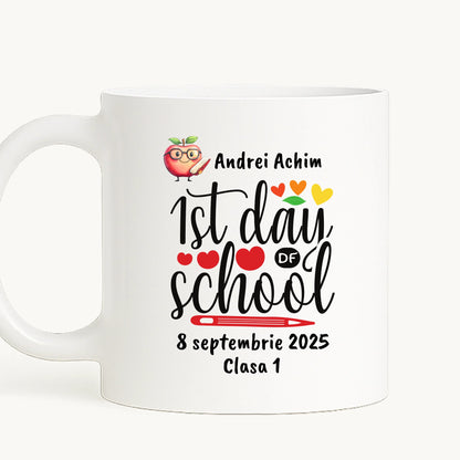 cana toarta stanga - alb