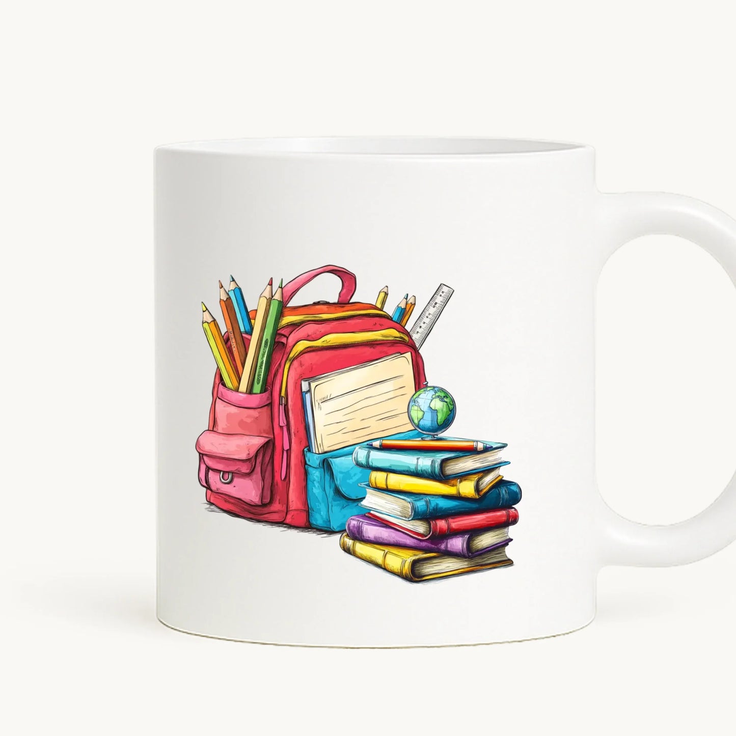 cana toarta dreapta - alb