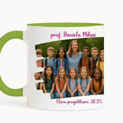 cana toarta stanga - alb