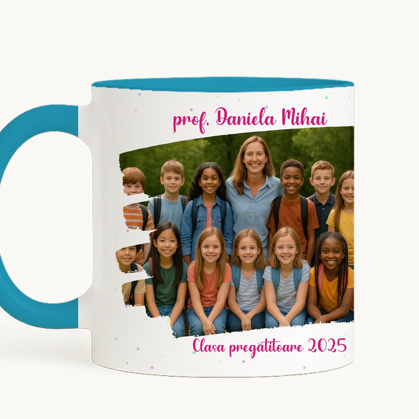 cana toarta stanga - alb