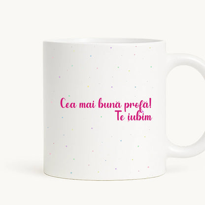 cana toarta dreapta - alb