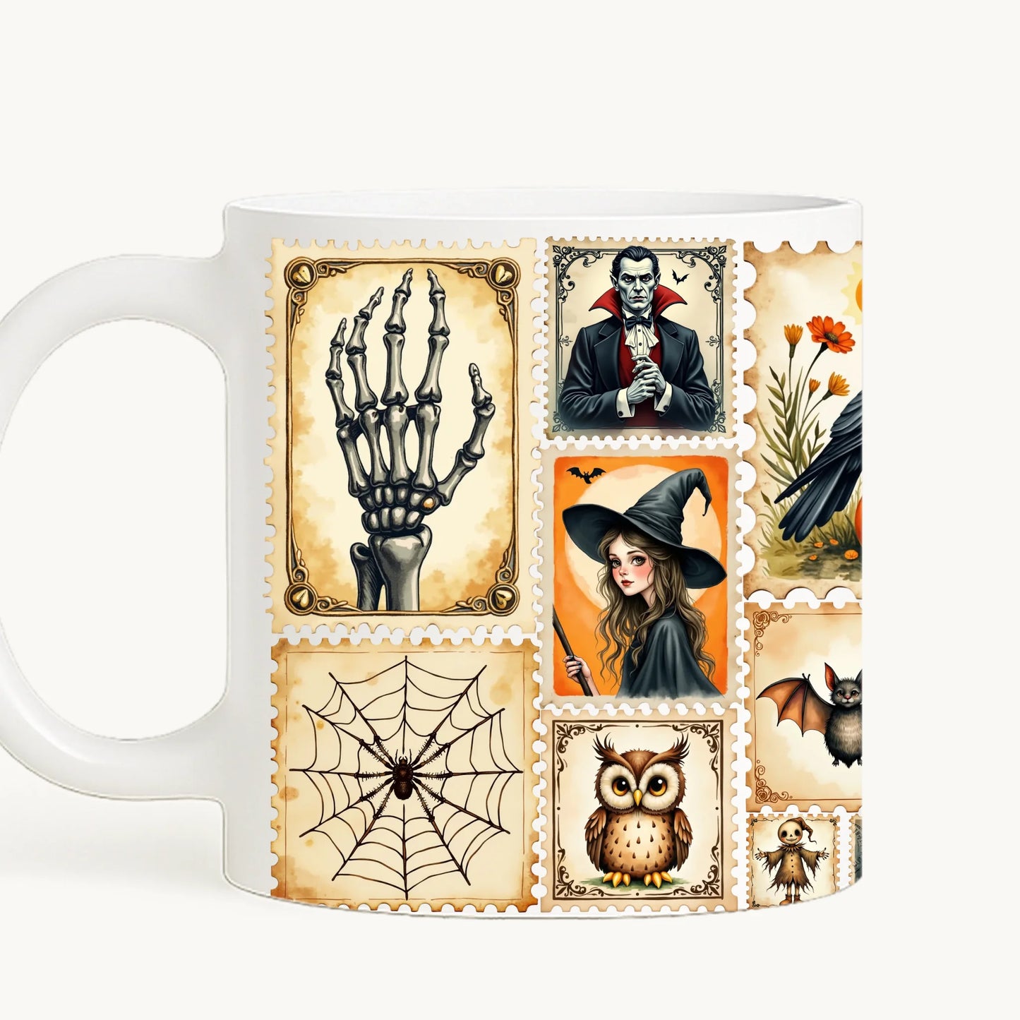 cana toarta stanga - alb