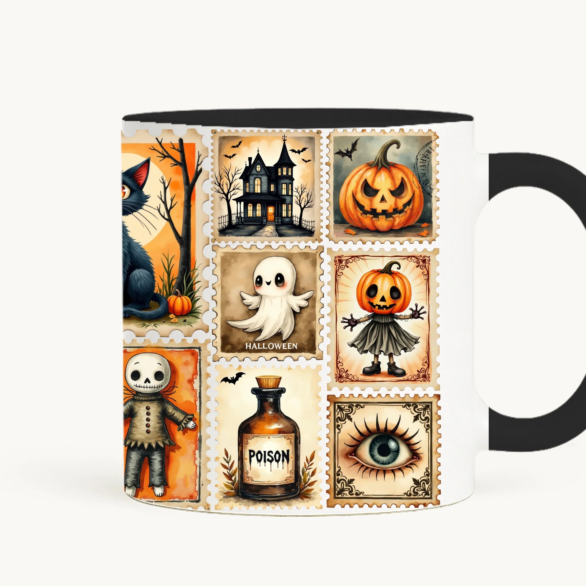 cana toarta dreapta - alb