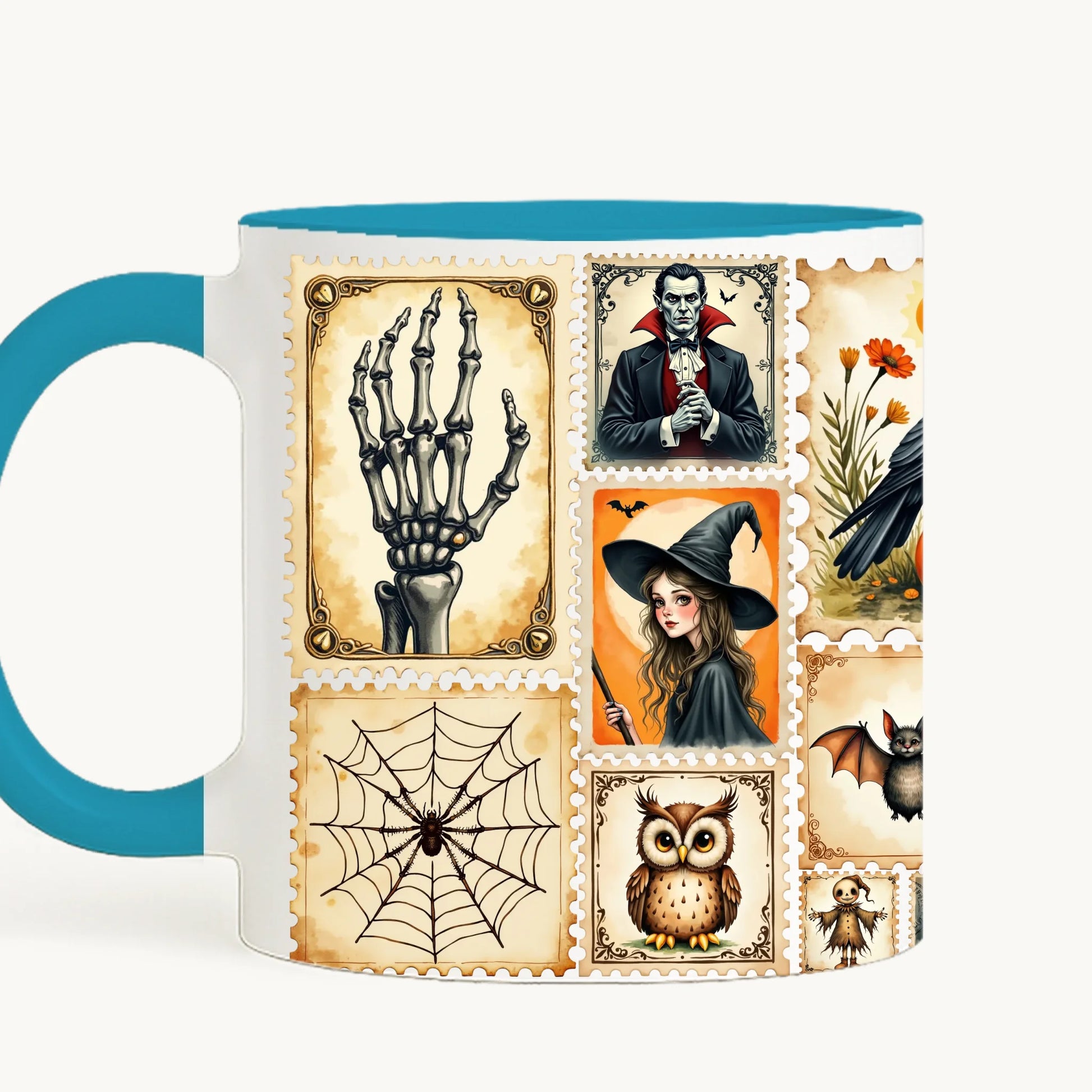 cana toarta stanga - alb