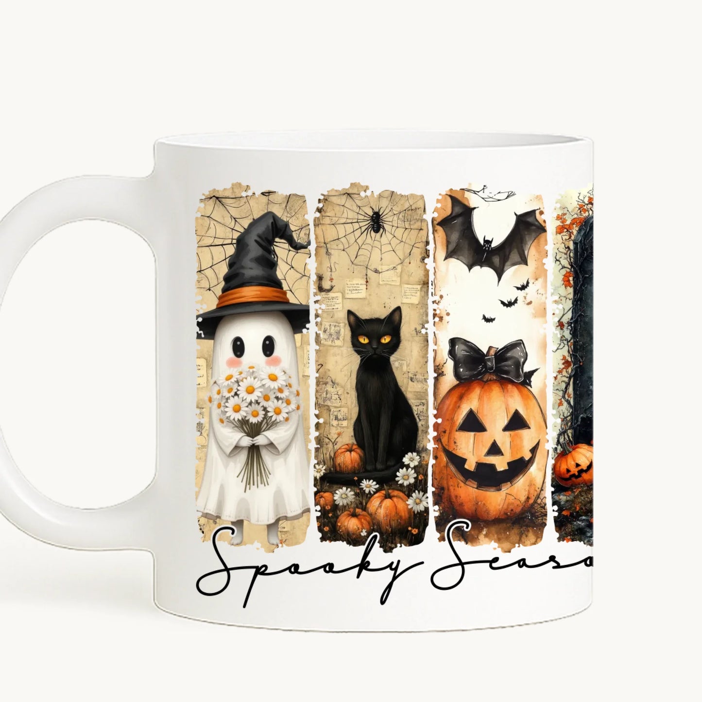 cana toarta stanga - alb