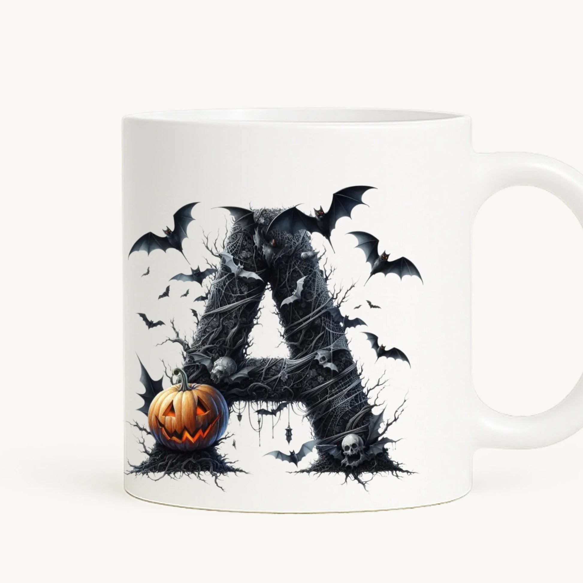 cana toarta dreapta - alb