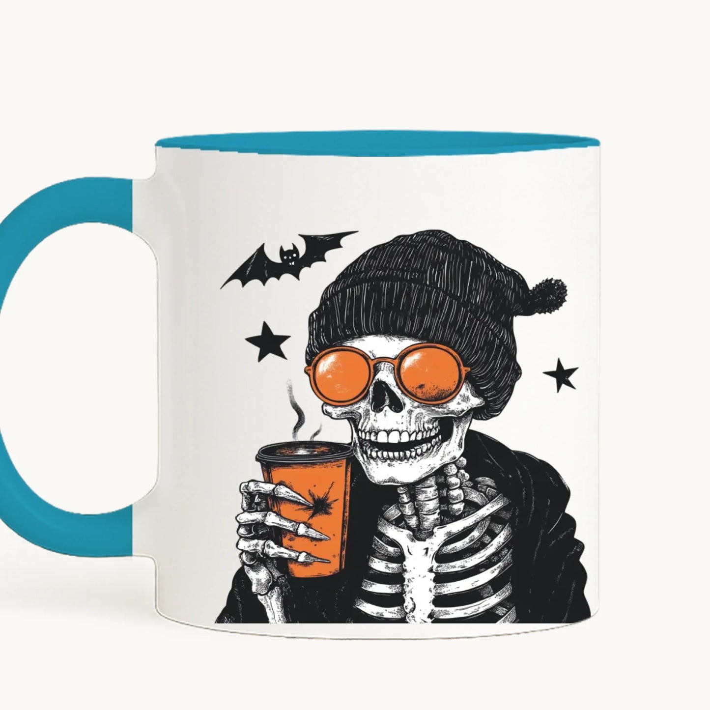 cana toarta stanga - alb