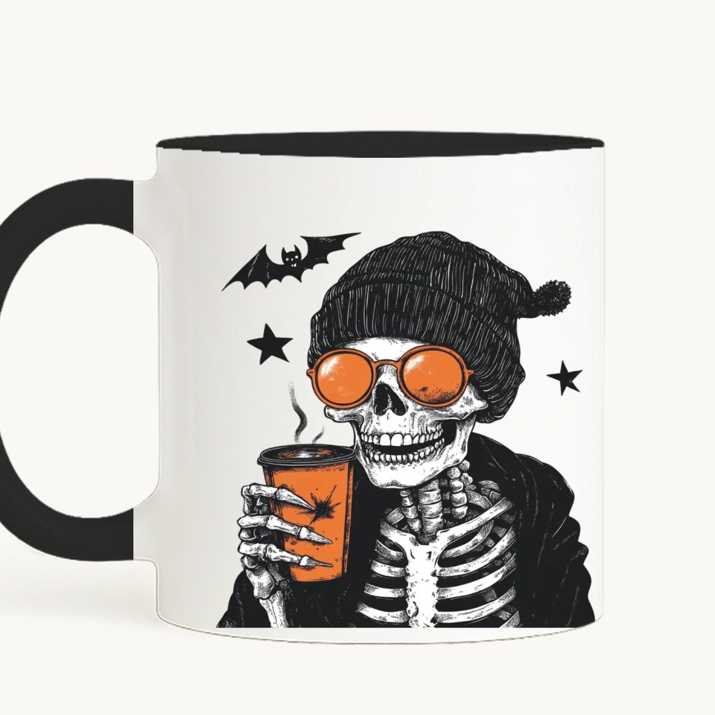 cana toarta stanga - alb