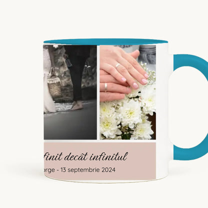 cana toarta dreapta - alb