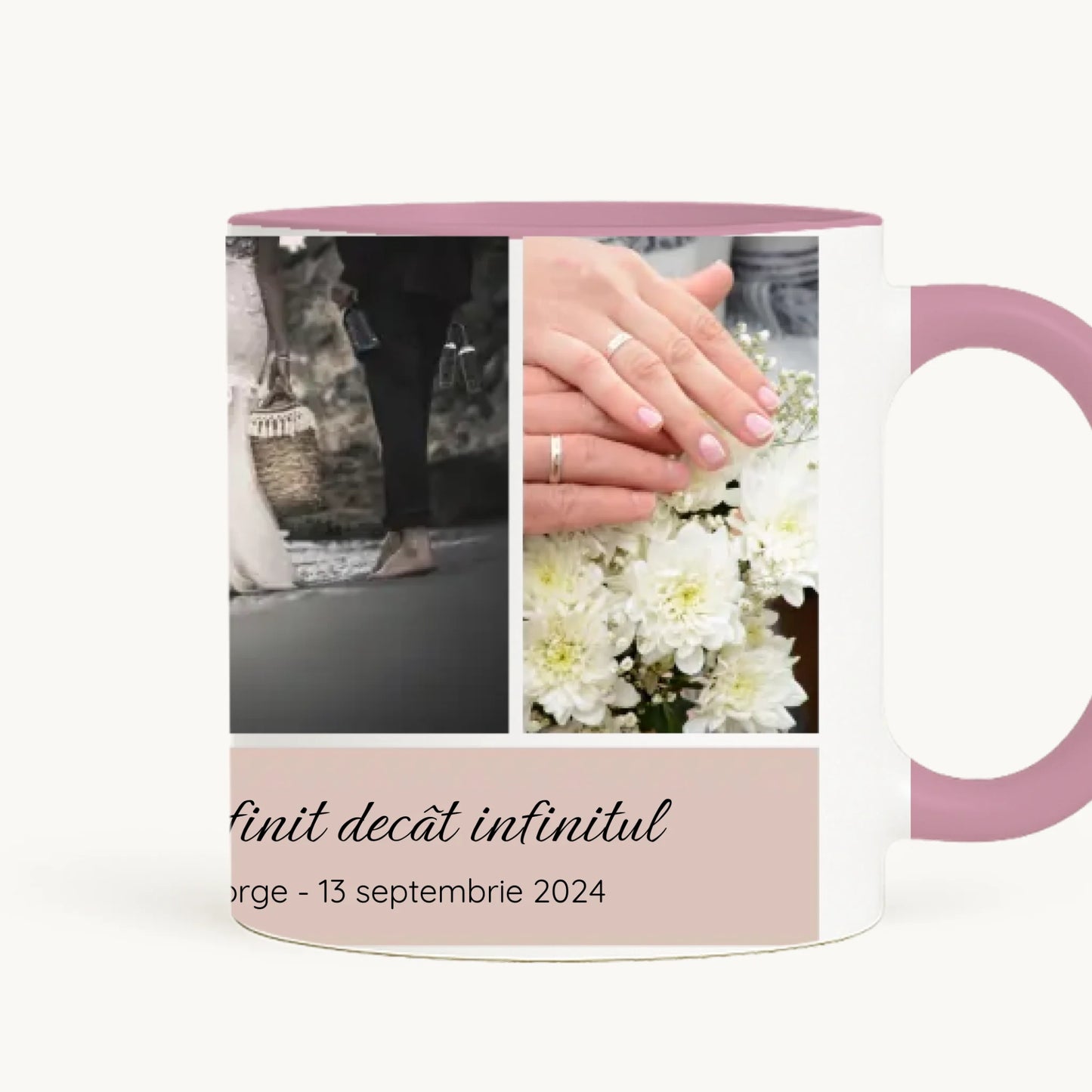 cana toarta dreapta - alb