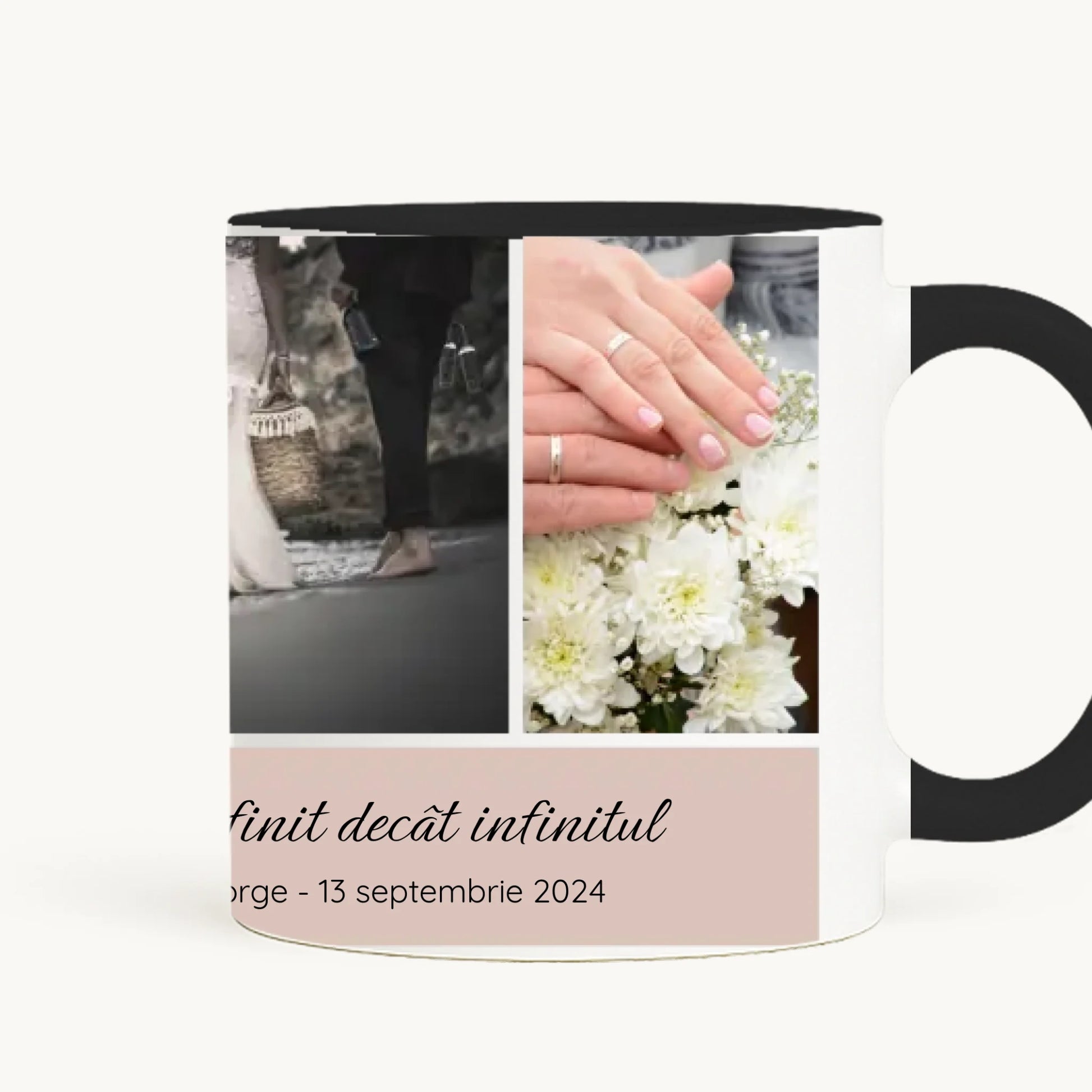 cana toarta dreapta - alb