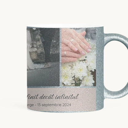 cana toarta dreapta - alb